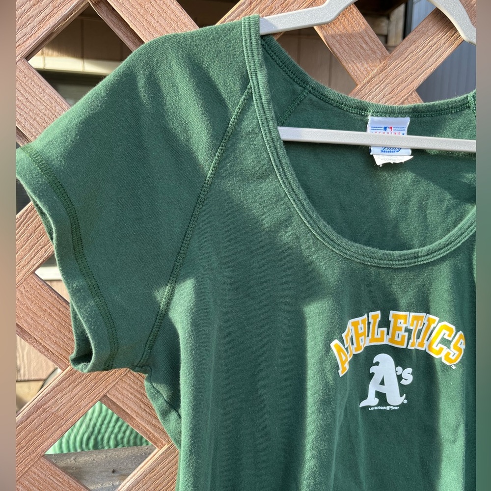 Oakland Athletics Lady Slugger Baseball tee